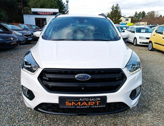 Ford Kuga cena 87900 przebieg: 88000, rok produkcji 2018 z Leśna małe 436